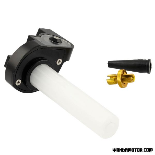 Quick action throttle kit black/black universal